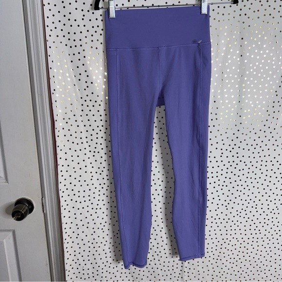 Vuori Purple High-Waisted Leggings - Picture 1 of 7